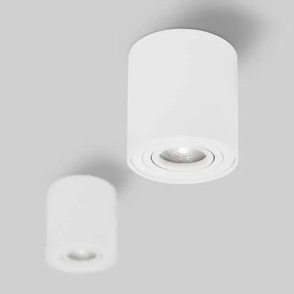 Sufitowa lampa regulowana CARRIZAL LE61428 tuba biała outlet