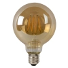 Ściemniana żarówka LED 49069/05/62 Lucide E27 5W 2700K 550lm bursztynowa