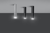 LAMPA sufitowa SL.0436 metalowa OPRAWA tuba downlight czarna