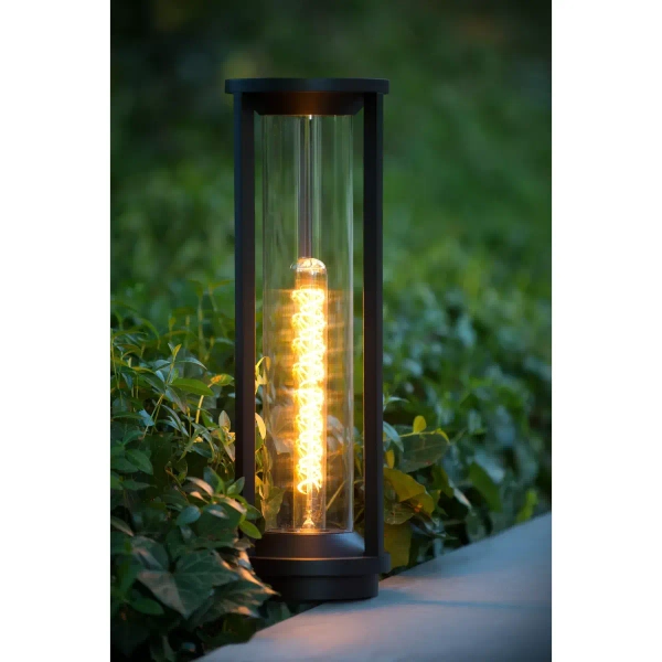 Lampa stojąca CADIX 15804/50/30 Lucide IP65 loftowa zewnętrzna czarna