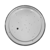 Plafon Luna LP-1106/1C Luna LED 24W 4000K księżyc metalowa szara