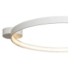 Biały plafon minimalistyczny Carlo LA0769 LED 30W 3000K okrągły do holu