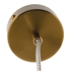 Kula lampa wisząca GLOBO GLOBO-HD80307-G4 szklana złota