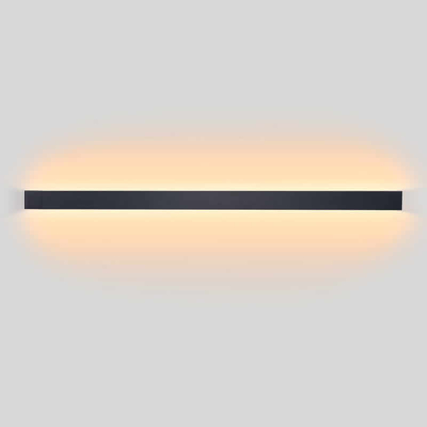 Ścienna lampa prostokąt Linea ABR-ESTO-24W Abruzzo LED 24W 3000K czarny