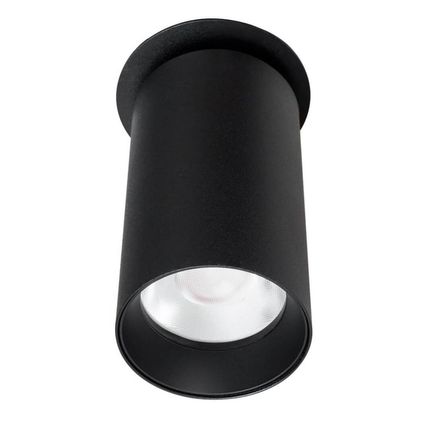 Lampa podtynkowa do kuchni HALO H0127 Maxlight LED 9W 3000K tuba czarny