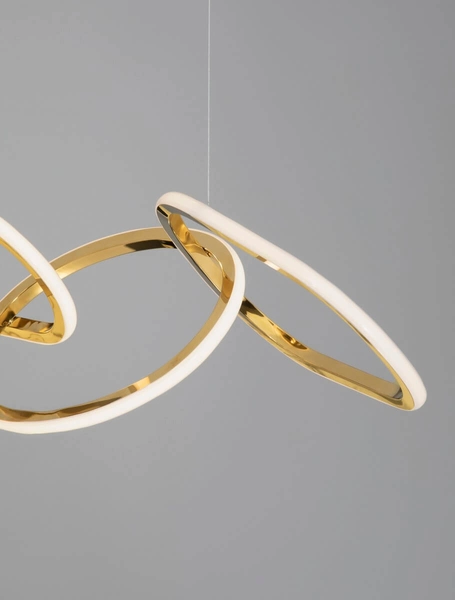 Wisząca lampa Celaya LE42759 Luces Exclusivas pierścienie LED 40W 3000K złote