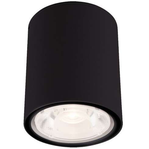 Zewnętrzna LAMPA sufitowa stropowa EDESA 9107 Nowodvorski metalowa OPRAWA downlight LED 6W 3000K outdoor IP54 czarny