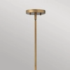 Lampa wisząca loftowa Fulton HK-FULTON-4P mosiądz czarna