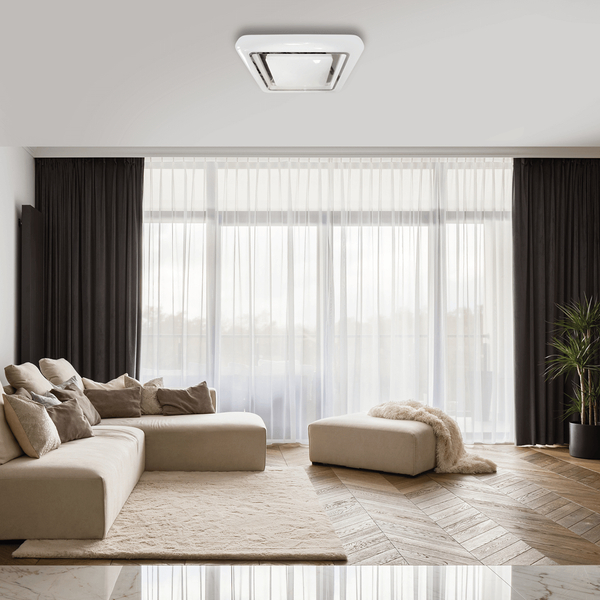 Biały plafon Cameron LED 38W 3000-6000K z efektem migających gwiazd