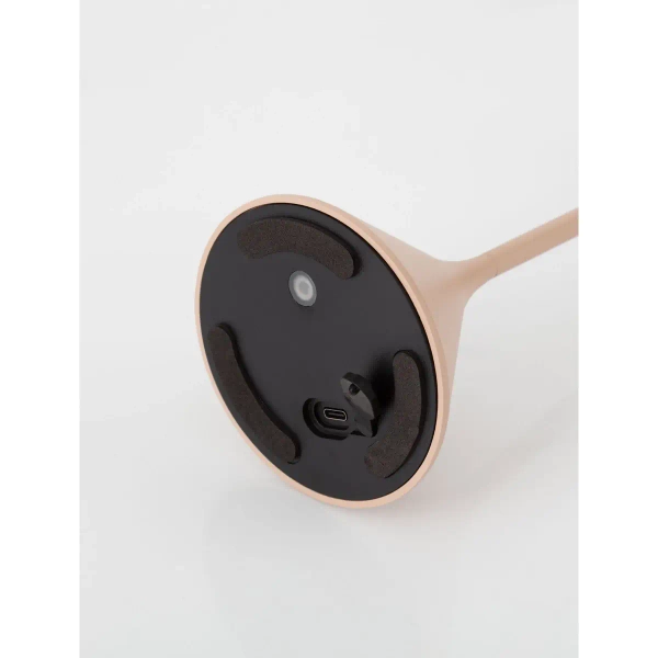 Ściemnialna lampka nocna na taras CARMEDA LE75289 LED 1W 3000K IP54 beżowa