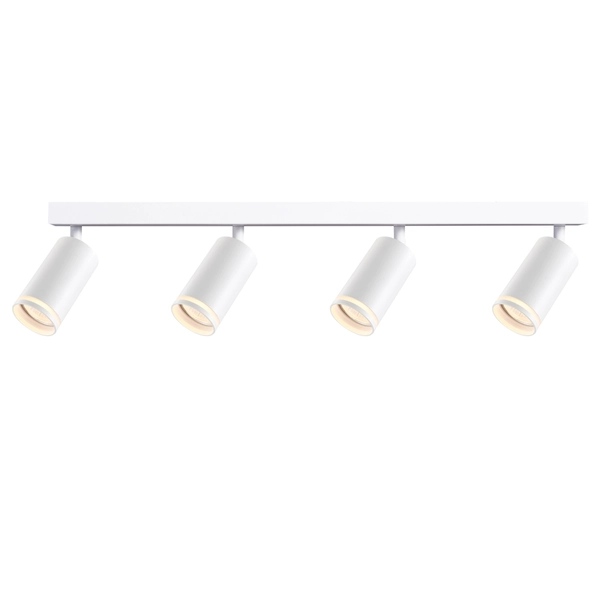 Sufitowo-ścienna oprawa metalowa Paris 322302 tubki białe