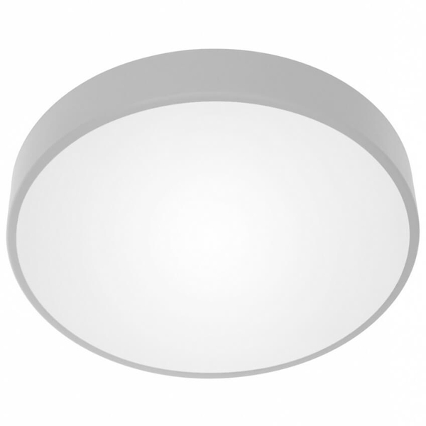 Minimalistyczna lampa sufitowa z czujnikiem 137623621009 do holu szara