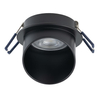 Sufitowa lampa tuba Solta 10491 Nowodvorski podtynkowa punktowa czarna