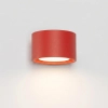 Czerwona lampa ścienna MODO SL.2477 1xGx53 metalowy kinkiet