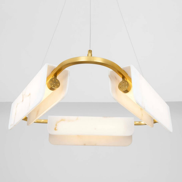 Dekoracyjna lampa wisząca MAIRANA LE44616 LED 34W 3000K złota biała