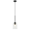 Loftowa wisząca lampa Elaris LP-8103/1P TR szklana przezroczysta
