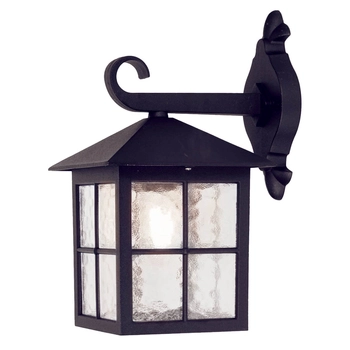 Zewnętrzna lampa na ściane Winchester BL18-BLACK Elstead latarnia IP23 czarny