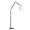 Regulowana lampa podłogowa a Zyta AZ4193+AZ2605 do salonu czarny biały