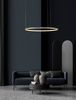 Lampa wisząca TOLUCA LE42777 LED 36W 3000k okrągła nad łóżko złota