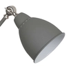 Kinkiet LAMPA ścienna SONNY MB-HN5010-1-GR Italux regulowana OPRAWA na wysięgniku reflektorek loft szary