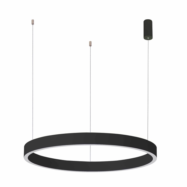 Lampa okrąg zwis Brasco PND-56215D-100RPP-BK-3KS4K-TRDIMM Italux LED 100W 3000-4000K czarny