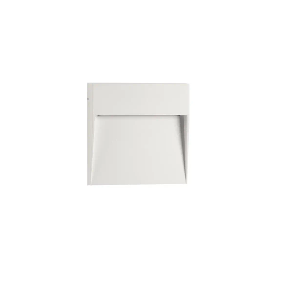 Ścienna lampa na taras LORCENA LE75297 LED 5W 3000K IP54 biała