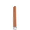 LAMPA wisząca COPPER ML985 Milagro metalowa OPRAWA zwis LED 15W 4000K listwa sufitowa miedziany