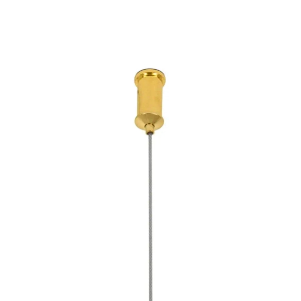 Molekułowa wisząca lampa ALURE złota MSE1501100498 15xG9 szklane kule