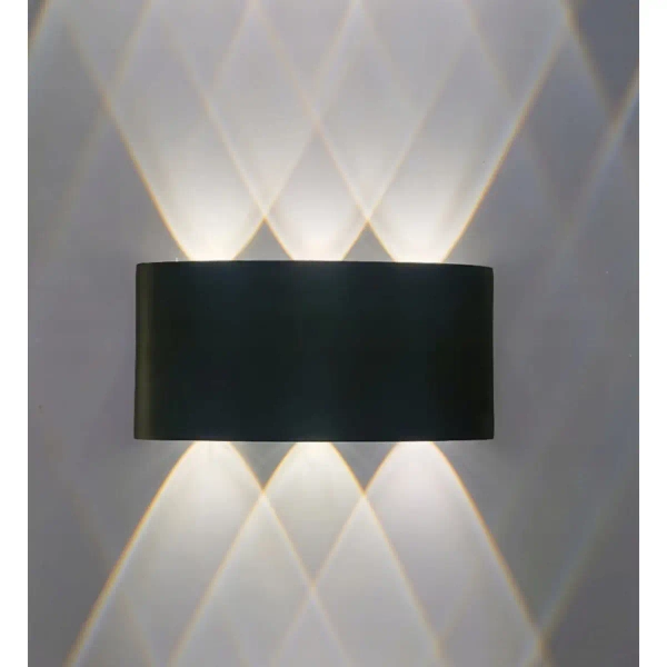 Elewacyjna lampa Clada CGCLADALED6W LED 6W 4500K góra-dół IP65 czarny