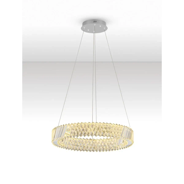 Pierścieniowa wisząca lampa CANLIRA LE45154 LED 46W 3000K przezroczysta