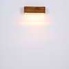 Ekologiczny kinkiet EDELTRAUD 15554W Globo drewniany LED 12W 3000K