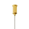 Pierścieniowa lampa wisząca CIRCLE DN924-40+60+80 gold LED 93W 3000K złote