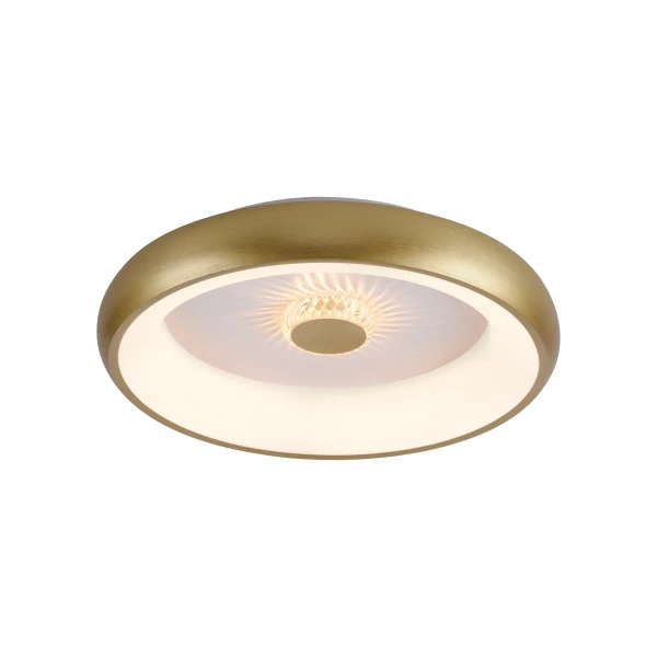 Lampa sufitowa na pilot VERTIGO mosiądz 14384-60 1xLED 29W 2700-5000K okrągła