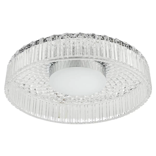 Kryształowy plafon Leena LEE5208 LED 16W 2700K okrągły chrom