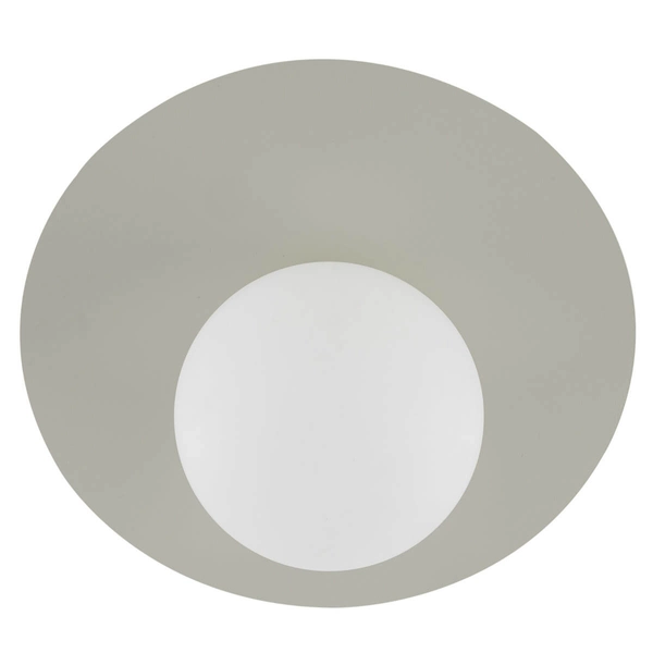 Natynkowa lampa do kuchni Pixi 10231 disc bombka beżowa biała