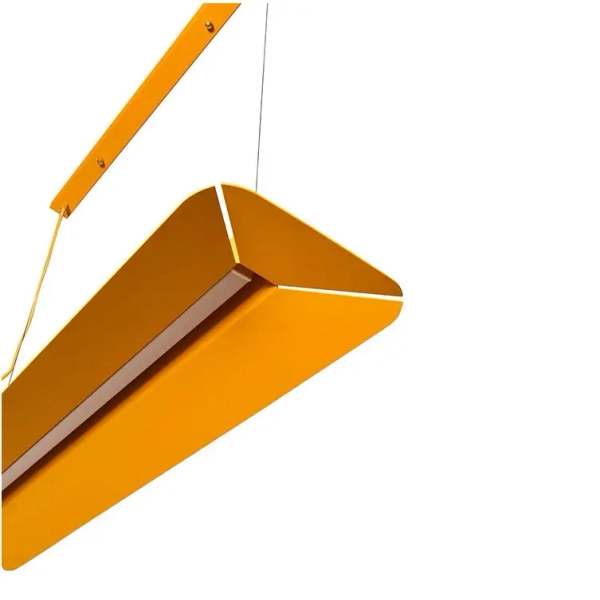 Ledowa lampa wisząca Yottsu YOA653P02 LED 14,4W 3000K podłużny żółty