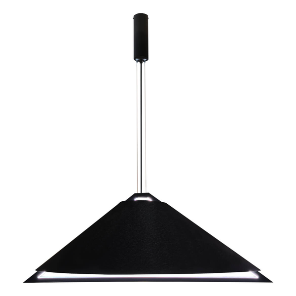 Regulowana lampa wisząca Ponte 5049 Dohar LED 23W 3000K czarna