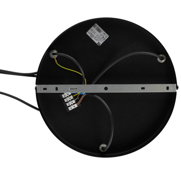 Lampa zwisowa do gabinetu Earth 4654 round walec okrąg grafitowa