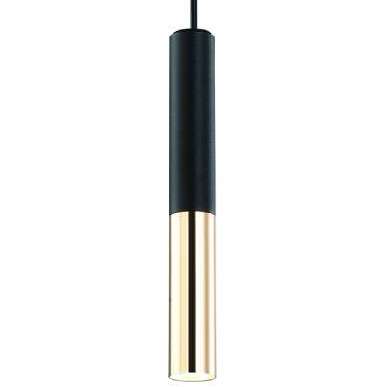 LAMPA wisząca Slimi S Nero Track/Gold Orlicki Design metalowa OPRAWA do systemu szynowego 1-fazowego czarna złota