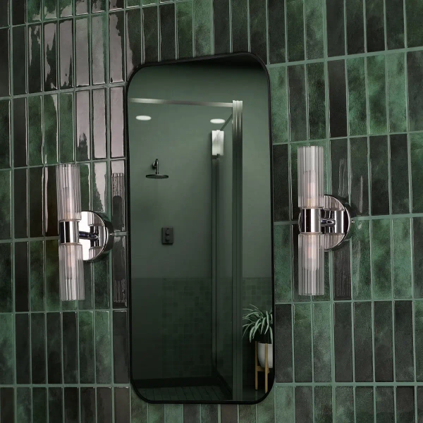 Ścienny kinkiet łazienkowy Bolton BOL0950 góra-dół IP44 chrom