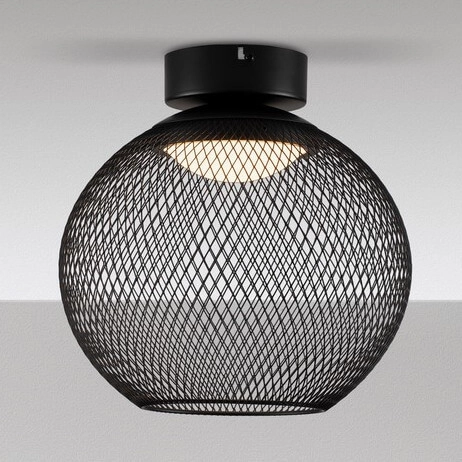 Nasufitowa lampa RITA LE44256 LED 12W 3000K druciana czarna