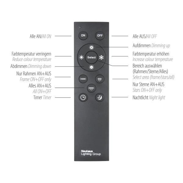 Plafon YUKI biały 6024-55 3xLED 57W 2700-5000K kwadratowa oprawa