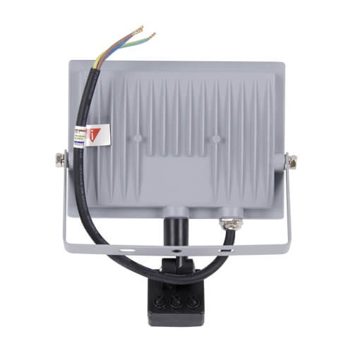 Zewnętrzna LAMPA regulowana KROMA 03606 Ideus metalowa OPRAWA naświetlacz LED 30W 4500K outdoor IP65 szary