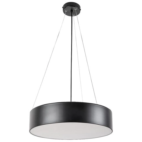 Minimalistyczna LAMPA wisząca RENATA 5082 Rabalux okrągły metalowy ZWIS nowoczesny czarny