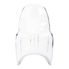 Designerskie krzesło salonowe Hover KH010100212 z tworzywa przezroczyste