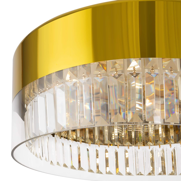 Lampa kryształowa wisząca Wonderland MOD313PL-06G złota