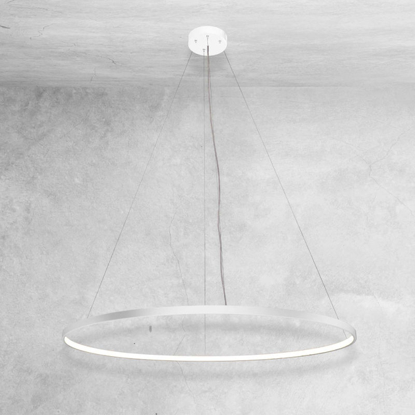 Wisząca lampa gabinetowa Agari LED 51W 4000K ring biały