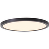 Plafon okrągły do salonu Tuco HK19148S76 LED 21W 3000K biały czarny