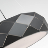 LAMPA wisząca REUS LP-8069/1P BK Light Prestige metalowa OPRAWA geometryczna zwis okrągły czarny