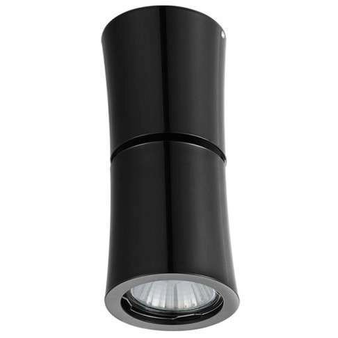 Regulowana lampa sufitowa Lino NC1802-YLD metalowa reflektorek tuba czarna